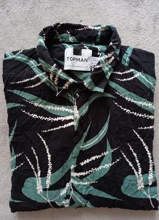 Брендовая рубашка тенниска topman.