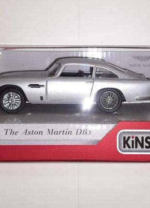 Модель Kinsmart Aston Martin DB5 KT5406W 1:38 серебристый