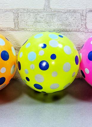 Детский резиновый разноцветный мяч