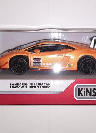 Модель Kinsmart Lamborghini Huracan LP620-2 Super Trofeo KT538...