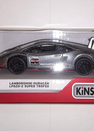 Модель Kinsmart Lamborghini Huracan LP620-2 Super Trofeo KT538...