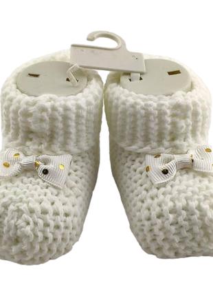Пинетки для новорожденных 16.5 размер 10 см длина Турция обувь...