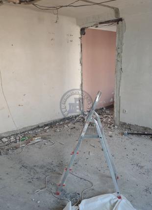 Перепланування квартири демонтування стін перестінків