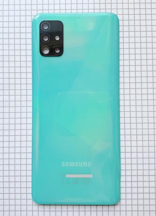 Задняя крышка Samsung A515F Galaxy A51 для телефона синий ориг...