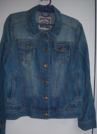 Куртка джинсова вітровка  жіноча р.євро 16