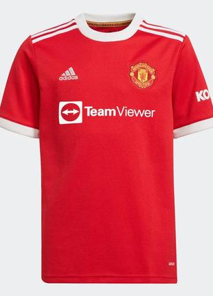 Футбольная игровая футболка (джерси) Adidas Manchester United ...