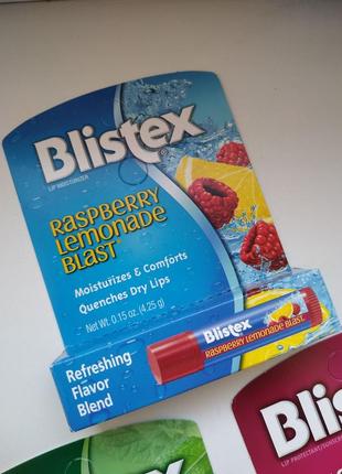 Бальзам для губ blistex увлажняющий малина и лимонад, 4,25 г