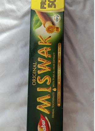 Зубная паста miswak gold египет