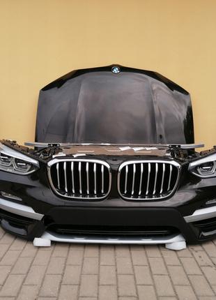 Разборка запчасти б/у на BMW X3 G01 Бампер капот фары телевизор