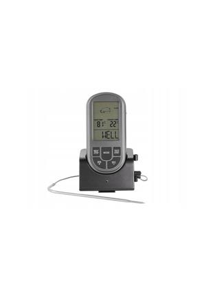 Электронный термометр для коптильного гриля серый Grill Master