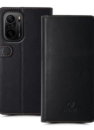 Чехол книжка Stenk Wallet для Xiaomi Mi 11i Черный