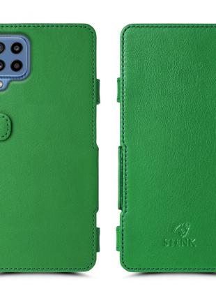 Чехол книжка Stenk Prime для Samsung Galaxy M32 Зелёный