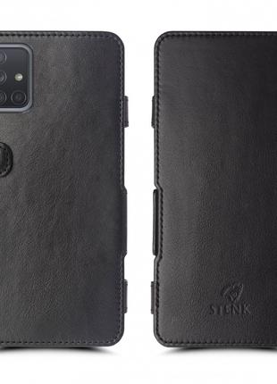Чехол книжка Stenk Prime для Samsung Galaxy A71 Чёрный