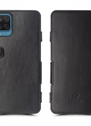 Чехол книжка Stenk Prime для Samsung Galaxy A12 Чёрный