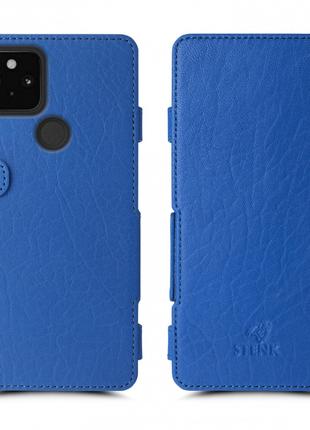 Чехол книжка Stenk Prime для Google Pixel 5 Ярко синий