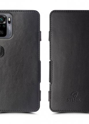 Чехол книжка Stenk Prime для Xiaomi Redmi Note 10 Чёрный