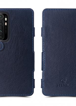 Чехол книжка Stenk Prime для Xiaomi Mi Note 10 Lite Синий
