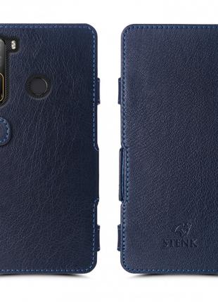 Чехол книжка Stenk Prime для HTC Desire 20 Pro Синий