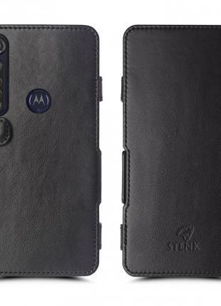 Чехол книжка Stenk Prime для Motorola Moto G8 Plus Чёрный