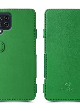 Чехол книжка Stenk Prime для Samsung Galaxy M22 Зелёный