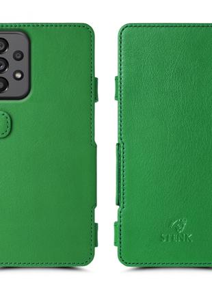 Чехол книжка Stenk Prime для Samsung Galaxy A73 5G Зелёный