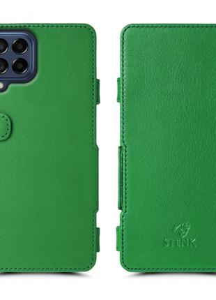 Чехол книжка Stenk Prime для Samsung Galaxy M53 5G Зелёный