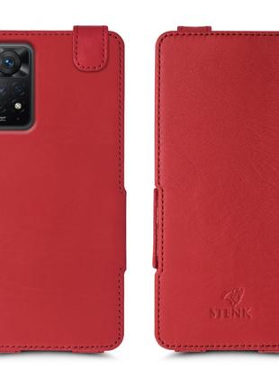 Чехол флип Stenk Prime для Xiaomi Redmi Note 11 Pro Красный
