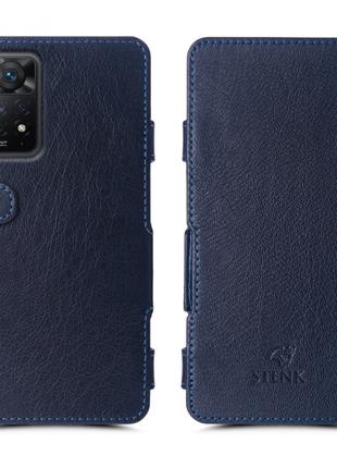 Чехол книжка Stenk Prime для Xiaomi Redmi Note 11 Pro Синий