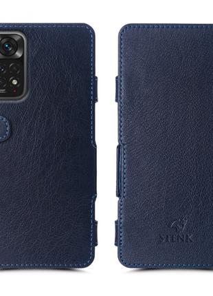 Чехол книжка Stenk Prime для Xiaomi Redmi Note 11 Синий