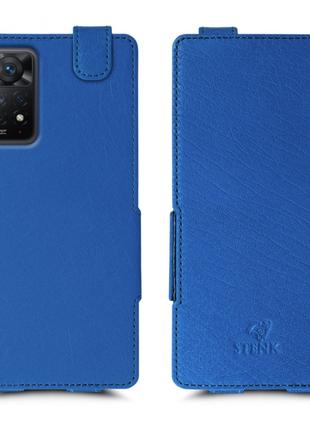 Чехол флип Stenk Prime для Xiaomi Redmi Note 11 Pro Ярко синий