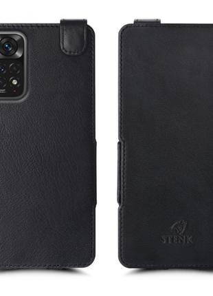 Чехол флип Stenk Prime для Xiaomi Redmi Note 11 Чёрный