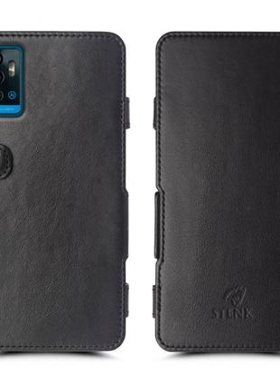 Чехол книжка Stenk Prime для ZTE Blade A71 Чёрный