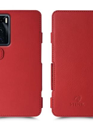 Чехол книжка Stenk Prime для Vivo V20 SE Красный