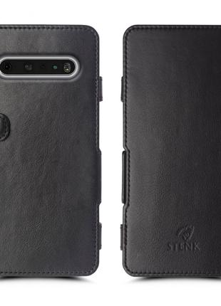 Чехол книжка Stenk Prime для LG V60 ThinQ Чёрный