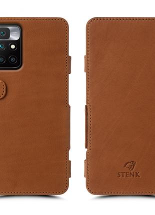Чехол книжка Stenk Prime для Xiaomi Redmi 10 Camel