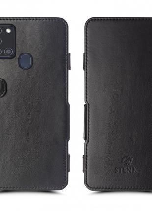Чехол книжка Stenk Prime для Samsung Galaxy A21s Чёрный