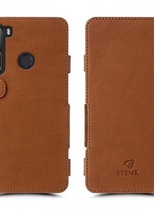 Чехол книжка Stenk Prime для HTC Desire 20 Pro Camel