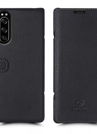 Чехол книжка Stenk Premium для Sony Xperia 5 Чёрный