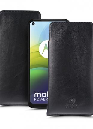 Футляр Stenk Elegance для Motorola G9 Power Чёрный