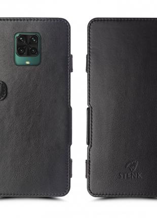 Чехол книжка Stenk Prime для Xiaomi Redmi Note 9 Pro Чёрный