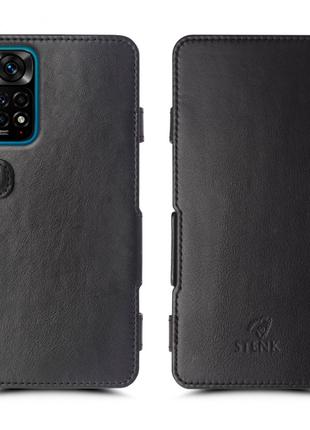 Чехол книжка Stenk Prime для Xiaomi Redmi Note 11S Чёрный