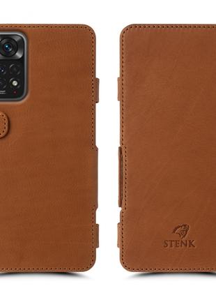 Чехол книжка Stenk Prime для Xiaomi Redmi Note 11 Camel