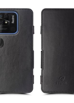 Чехол книжка Stenk Prime для Xiaomi Redmi 10C Чёрный