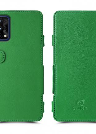 Чехол книжка Stenk Prime для Realme 7 Pro Зелёный