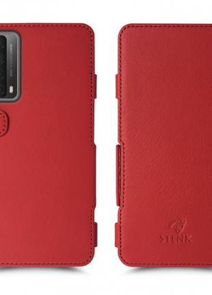 Чехол книжка Stenk Prime для HuaWei P Smart (2021) Красный