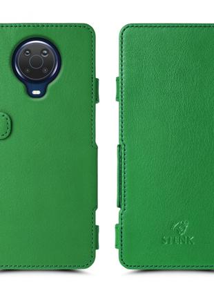 Чехол книжка Stenk Prime для Nokia G20 Зелёный