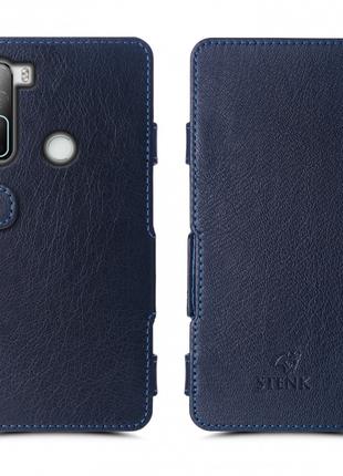 Чехол книжка Stenk Prime для HTC U20 Синий