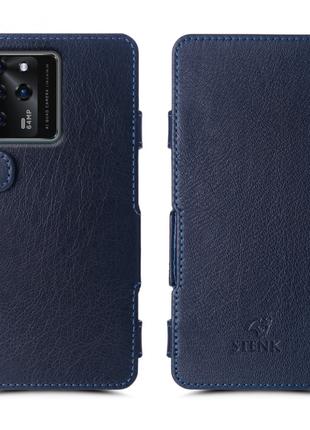 Чехол книжка Stenk Prime для ZTE Blade V30 Синий