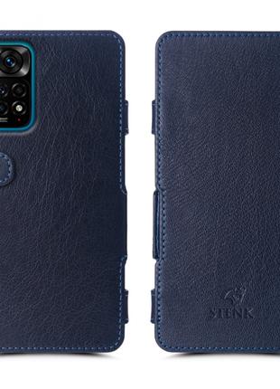 Чехол книжка Stenk Prime для Xiaomi Redmi Note 11S Синий