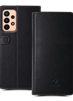 Чехол книжка Stenk Wallet для Samsung Galaxy A23 Черный